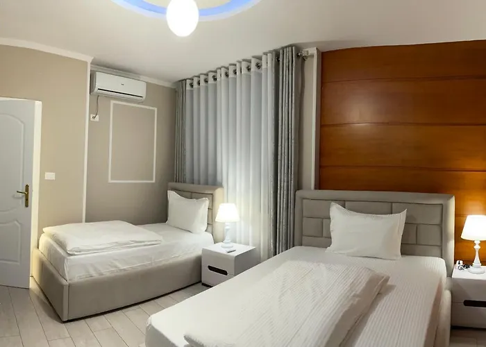 Apartament Sun Tower Luxury Suite-view From Of Center Tirana