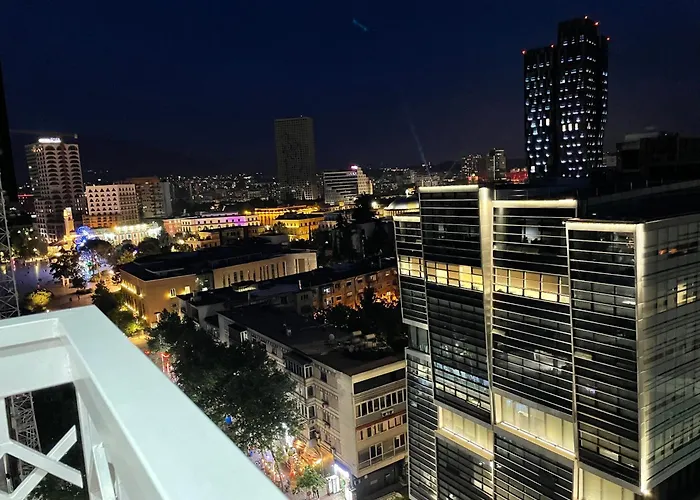 Apartament Sun Tower Luxury Suite-view From Of Center