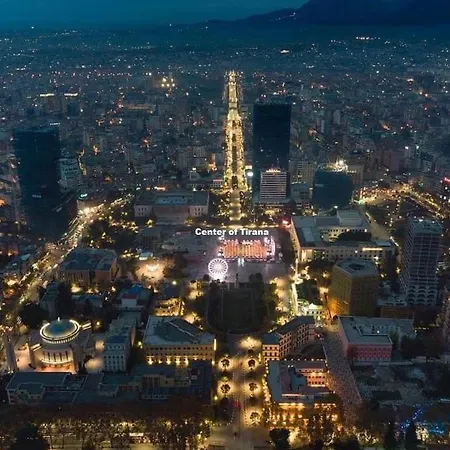Sun Tower Luxury Suite-view From Of Center * Тирана